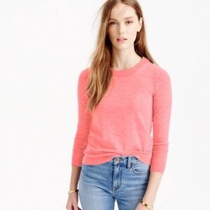 J. Crew | 100% Merino Wool Tippi Sweater in Coral, Size S